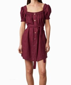 Button Down Mini Dress RI6