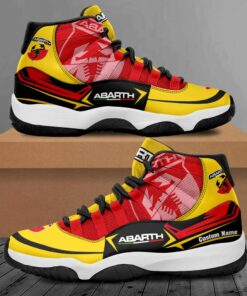 Abarth sneaker vintage shoes, Custom any logo or Car model