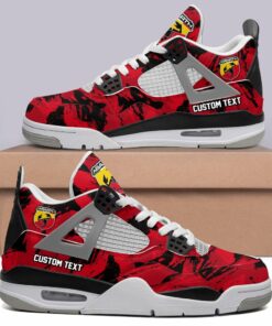Abarth Sneakers , Running Shoes Custom Any Logo, Car Model, Or Sport Team