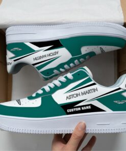 Aston Martin vintage shoes, Custom any logo or Car model