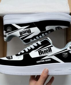 Buell Motorcycle vintage shoes, Custom any logo or Car model