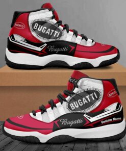 Bugatti sneaker vintage shoes, Custom any logo or Car model
