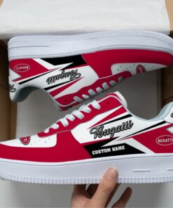 Bugatti vintage shoes, Custom any logo or Car model