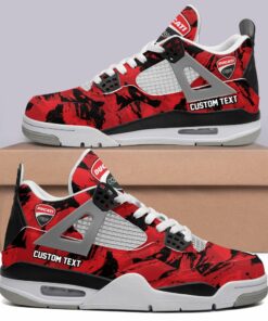 Ducati Corse Sneakers , Running Shoes Custom Any Logo, Car Model, Or Sport Team