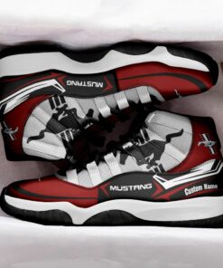 Ford Mustang sneaker vintage shoes, Custom any logo or Car model