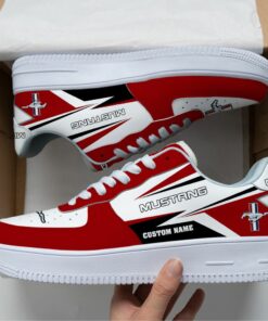 Ford Mustang vintage shoes, Custom any logo or Car model