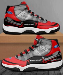 Ford Racing sneaker vintage shoes, Custom any logo or Car model