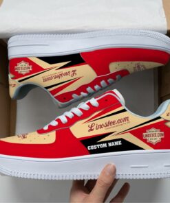 Linostee vintage shoes, Custom name and logo