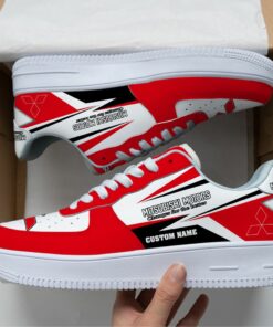 Mitsubishi vintage shoes, Custom any logo or Car model