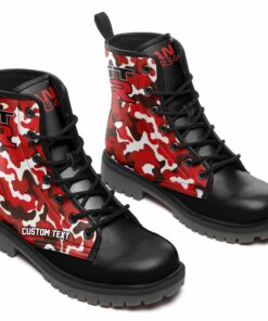 nissan r34 Lace Up Leather Boots Custom Any Logo, Car Model, Or Sport Team