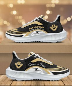 Scania V8 Pegasus sneakers, Custom name and any logo, car model