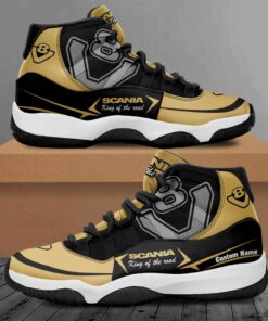 Scania V8 sneaker vintage shoes, Custom any logo or Car model