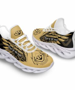 Scania V8 Sneakers , Running Shoes, Custom any logo or Car model
