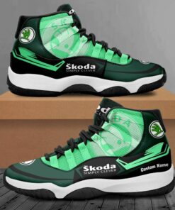 Skoda sneaker vintage shoes, Custom any logo or Car model