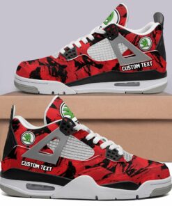 Skoda Sneakers , Running Shoes Custom Any Logo, Car Model, Or Sport Team