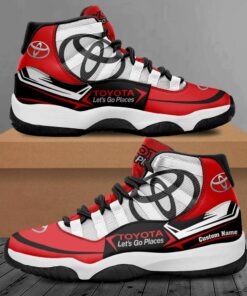 Toyota sneaker vintage shoes, Custom any logo or Car model