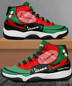 Vespa sneaker vintage shoes, Custom any logo or Car model