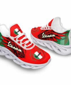 Vespa Sneakers , Running Shoes, Custom any logo or Car model