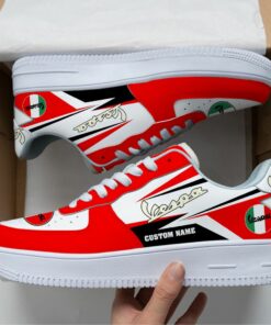Vespa vintage shoes, Custom any logo or Car model