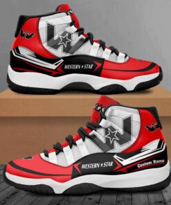 Wester Star sneaker vintage shoes, Custom any logo or Car model