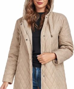 Long Sleeve Full Zipper Puffer Jacket RI78