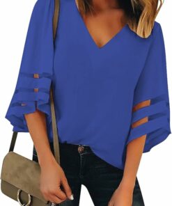 Royal V Neck Top RI39
