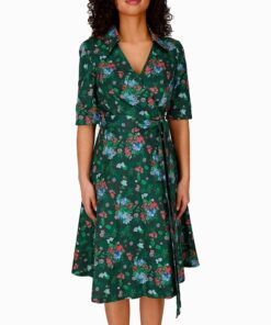 Spring Flowers Cotton Dress RI65