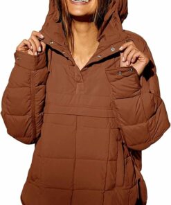 Women's Pullover Puffer Jacket RI67