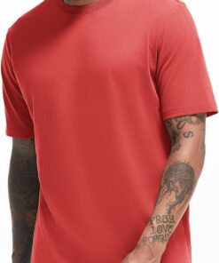 Men's Heavy Weight Crew Neck T-Shirt RI44