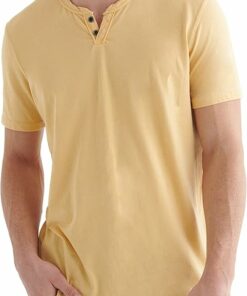 Men's Venice Burnout Notch Neck Tee RI41