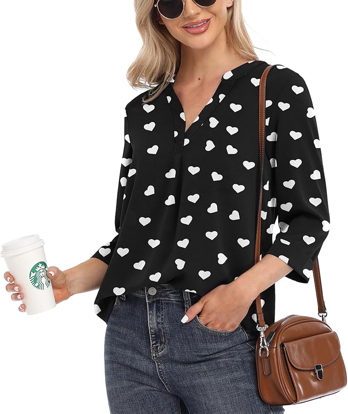 Summer Casual Chiffon Blouse RI32 - Image 2