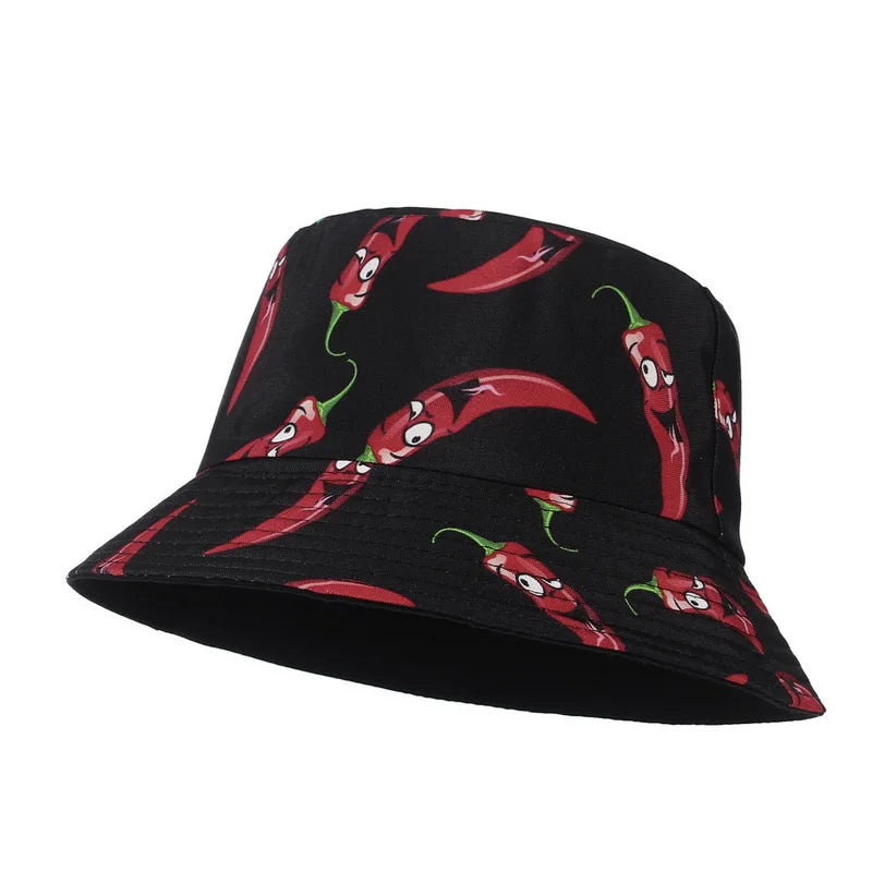 Avocado Cotton Bucket Hat Sun Hat - Image 4