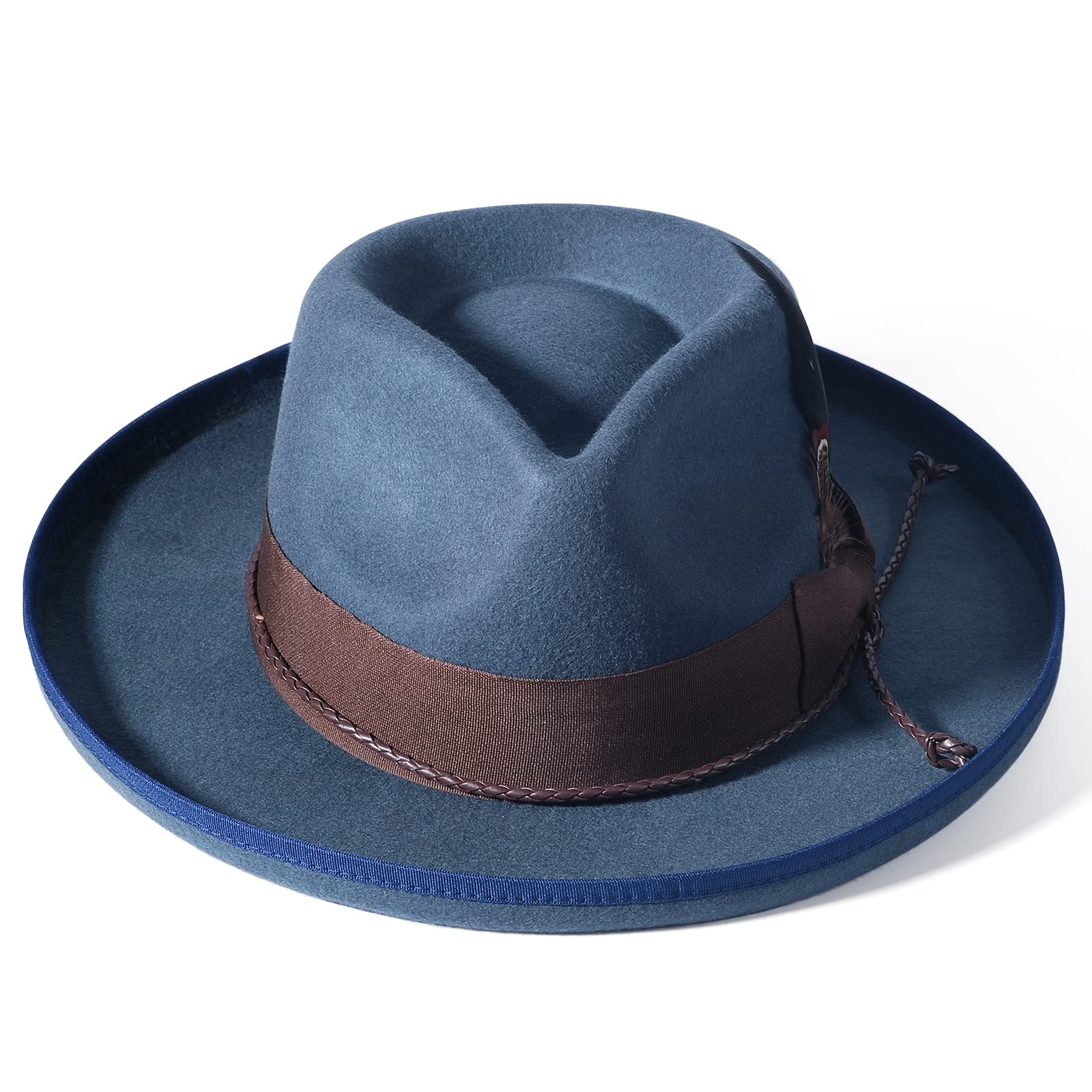 Bespoke Handmade Fedora Felt Hat - Image 3