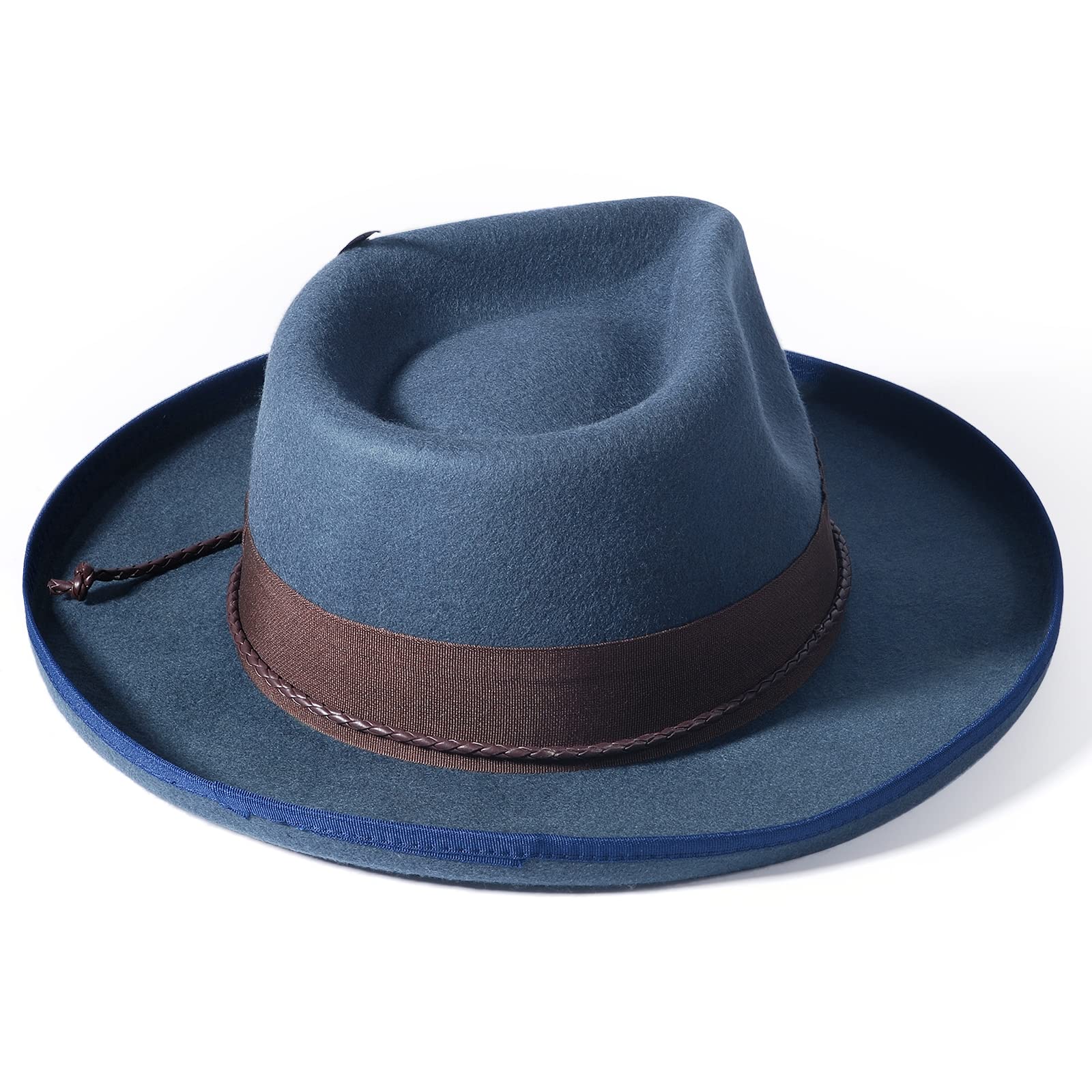 Bespoke Handmade Felt Fedora Hat - Image 5