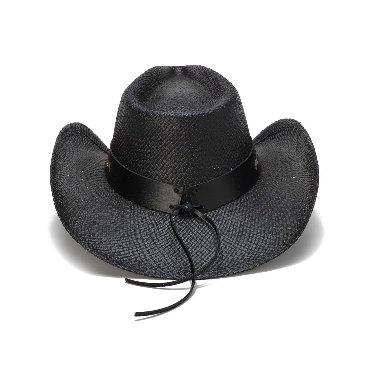 Black Eagle Straw Cowboy Hat - Image 3
