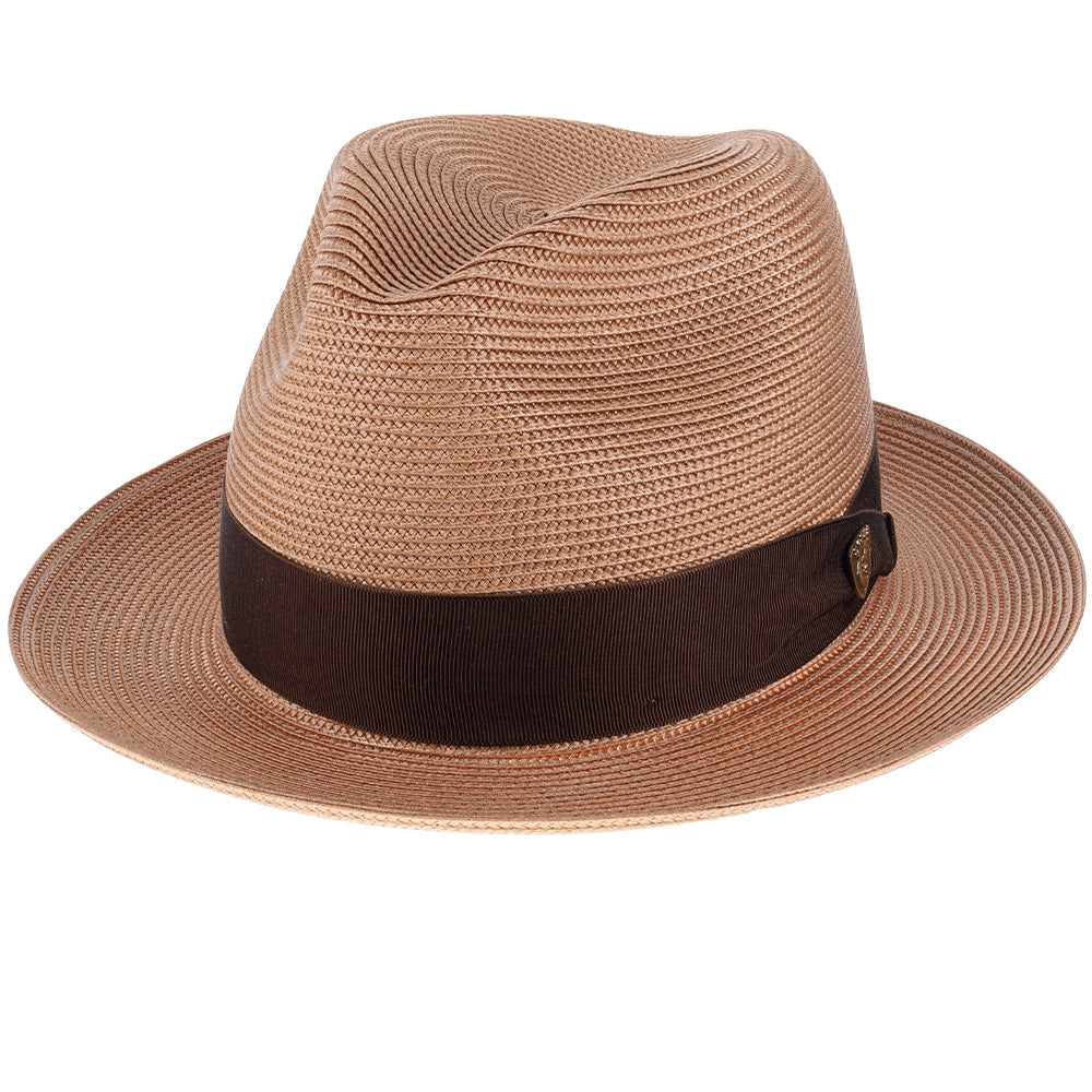 Black Straw Fedora Hat - Image 22