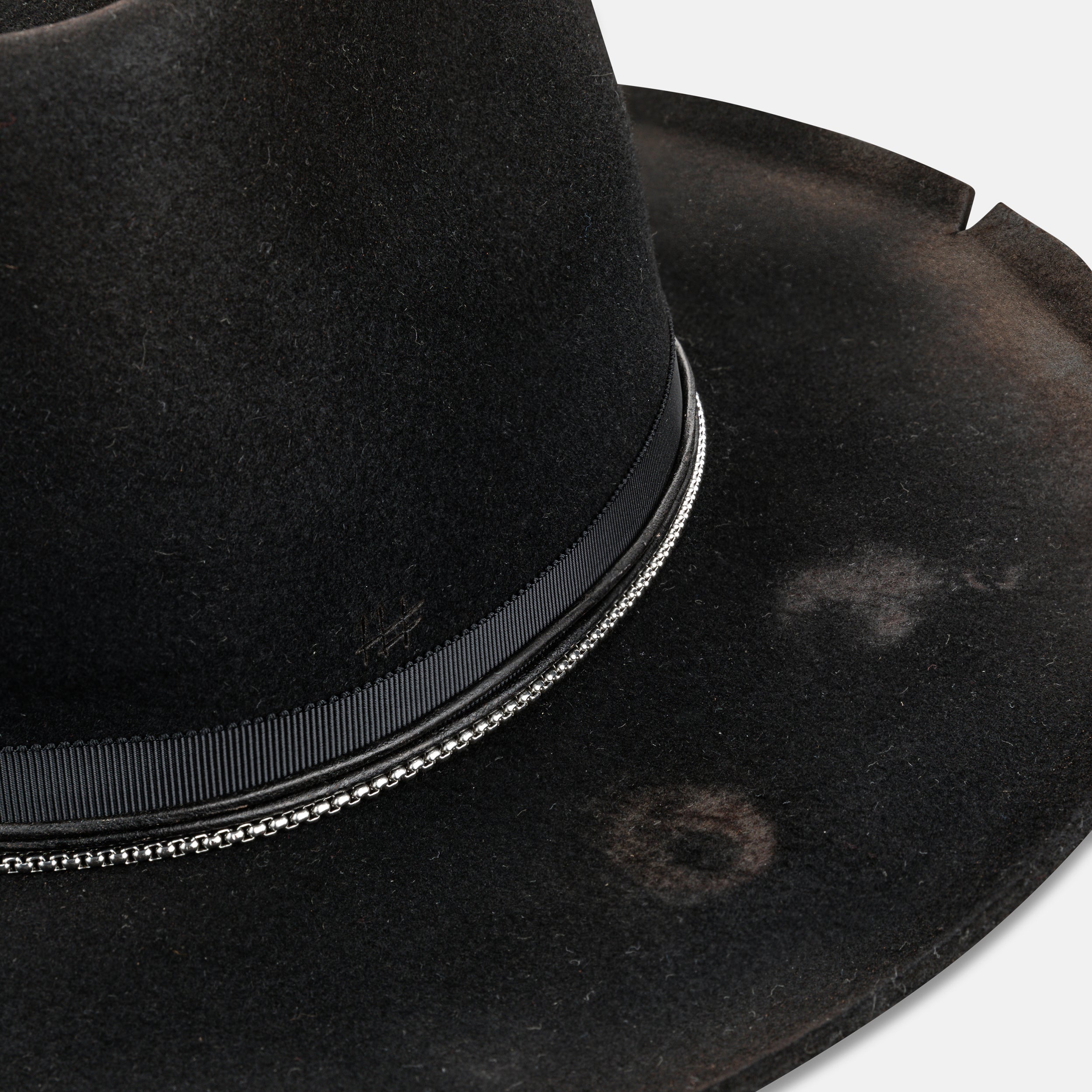 Casual Cool Distressed Fedora Hat - Image 4