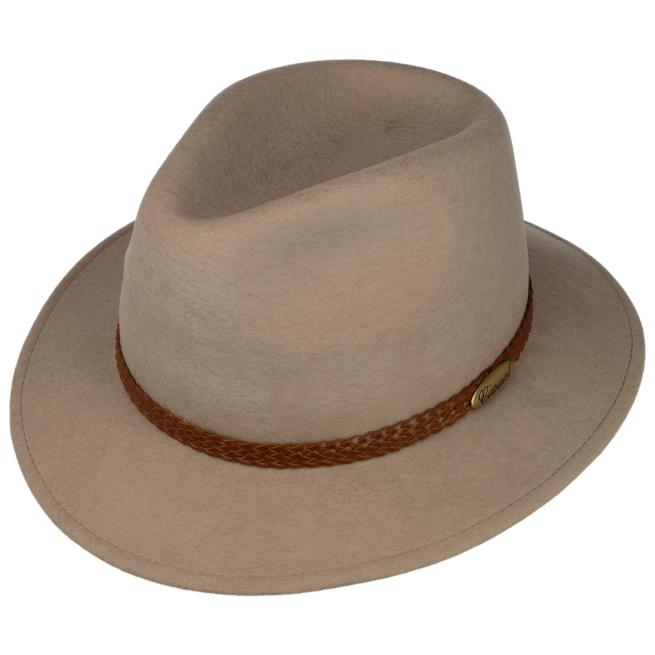 Casual Light Traveller Felt Fedora Hat - Image 11