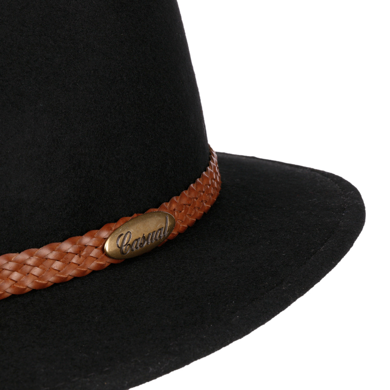 Casual Light Traveller Felt Fedora Hat - Image 4