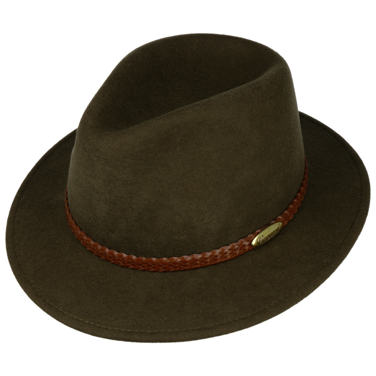 Casual Light Traveller Felt Fedora Hat - Image 9