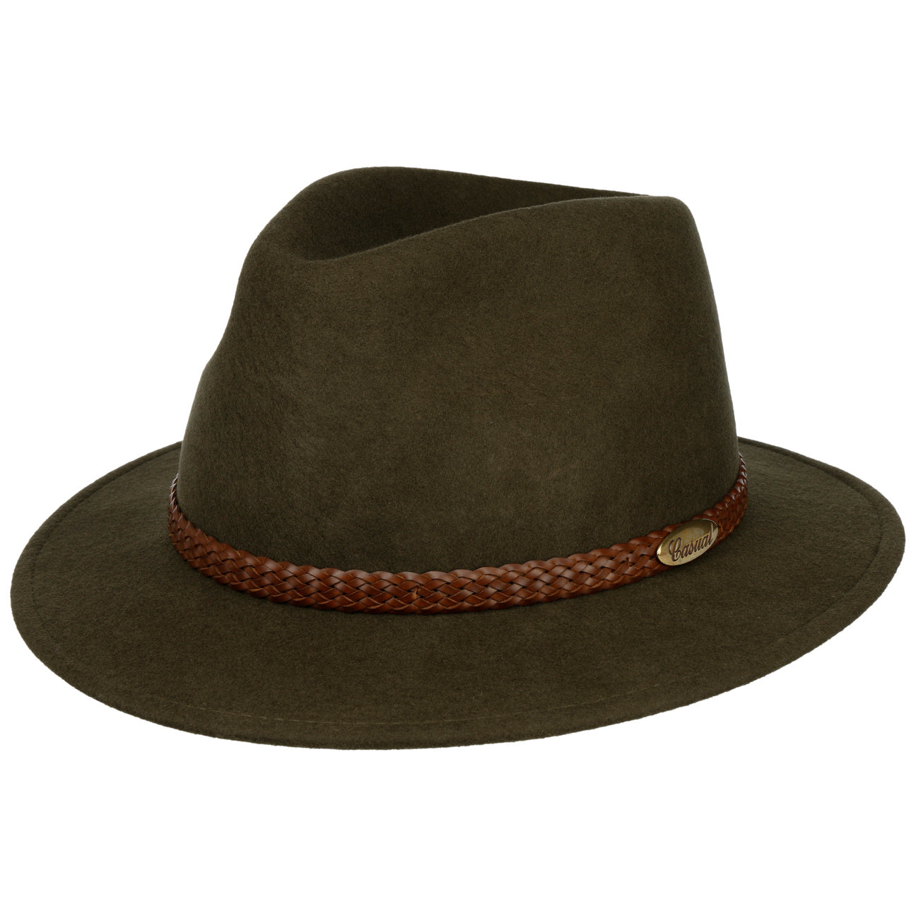 Casual Light Traveller Felt Fedora Hat - Image 8