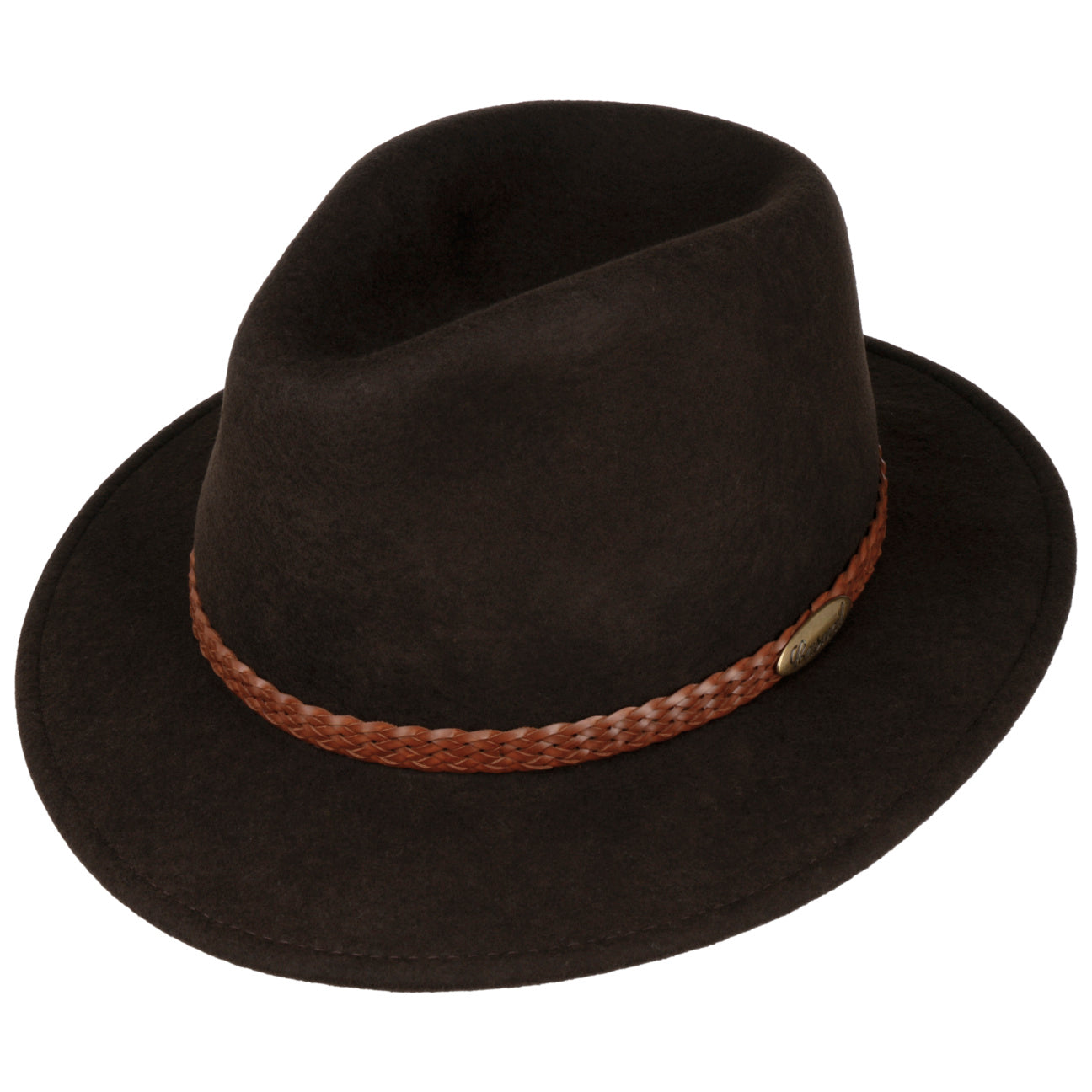 Casual Light Traveller Felt Fedora Hat - Image 7