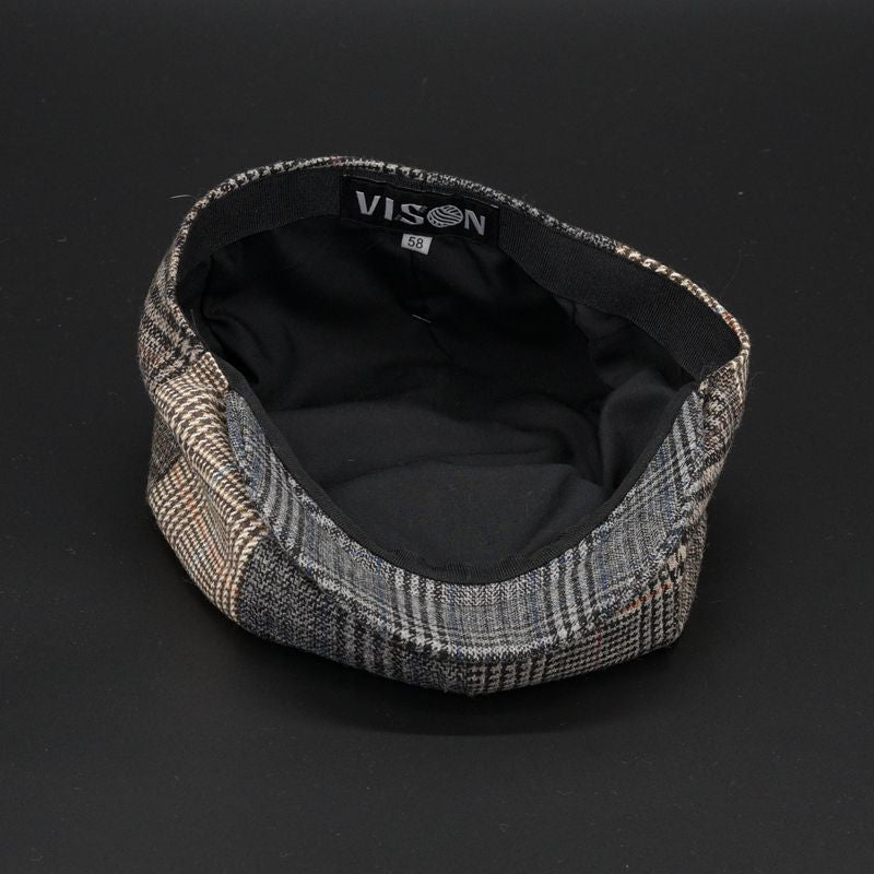 Chic Wool Newsboy Cap - Image 9