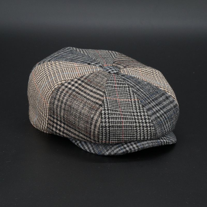 Chic Wool Newsboy Cap - Image 6