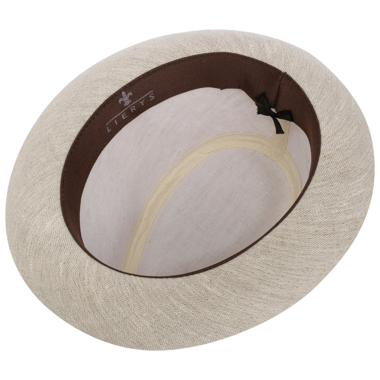 Classic Cloth Fedora Linen Hat - Image 4