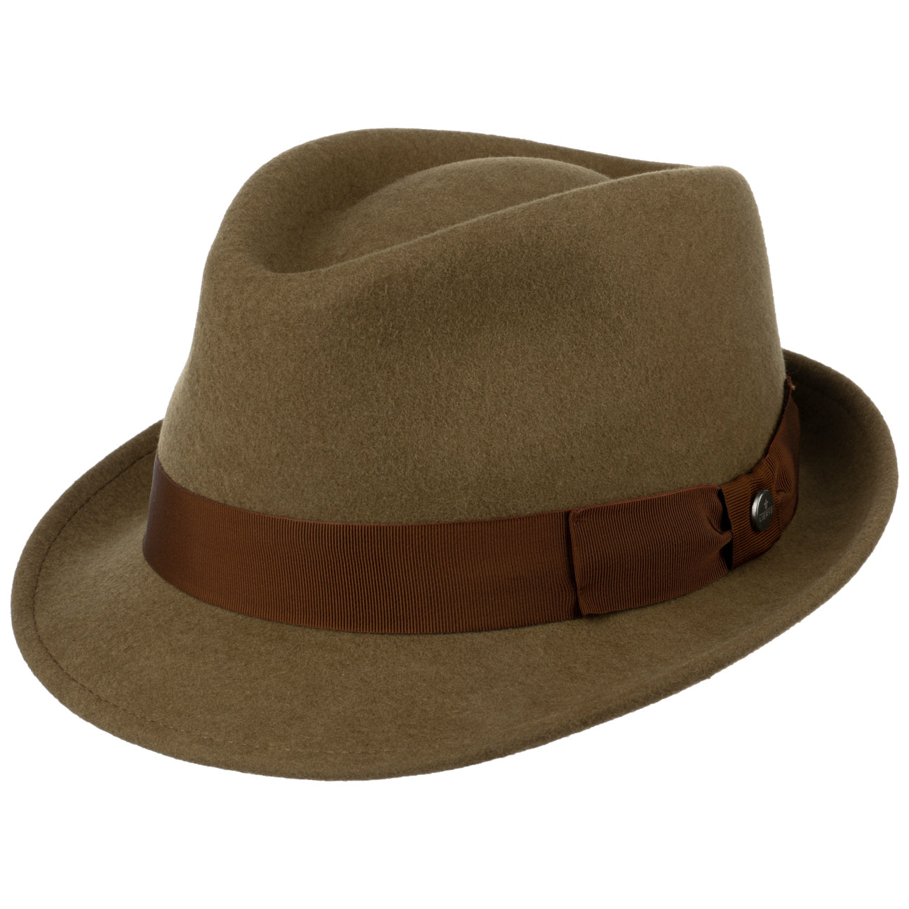 Classic Felt Trilby Fedora Hat - Image 8