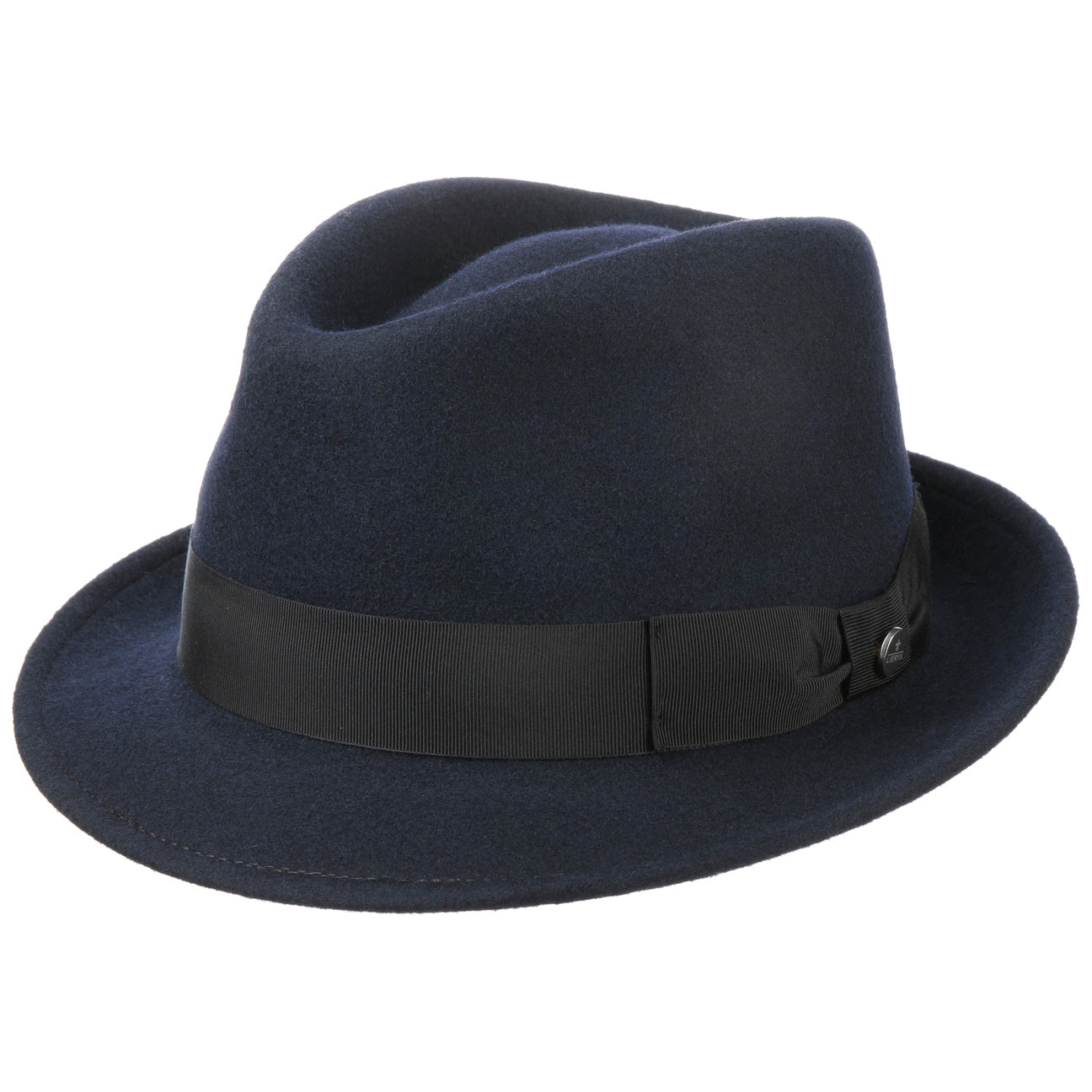 Classic Felt Trilby Fedora Hat - Image 5