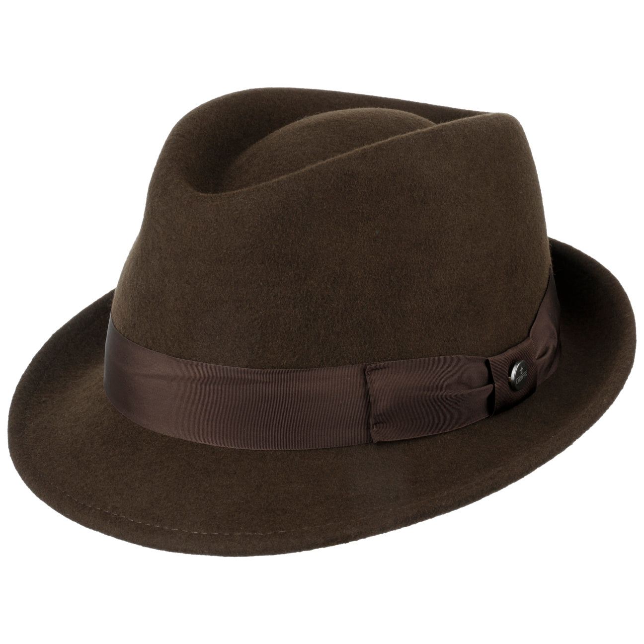 Classic Felt Trilby Fedora Hat - Image 9