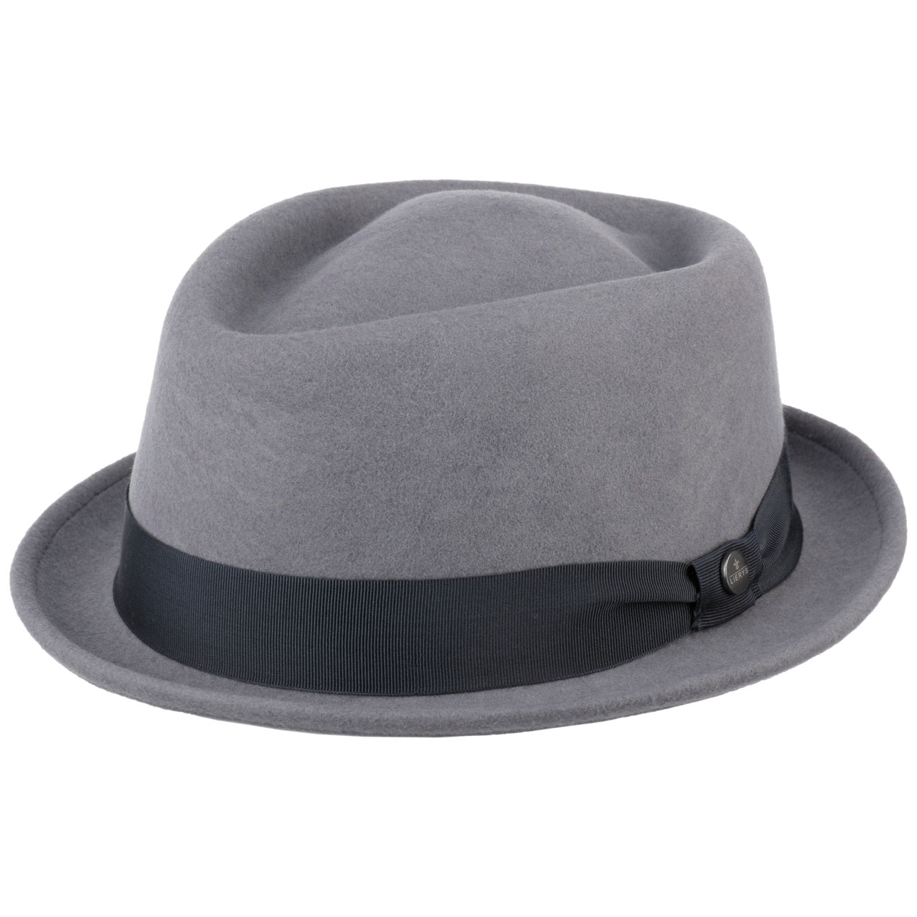 Classic Pork Pie Wool Felt Fedora Hat - Image 10