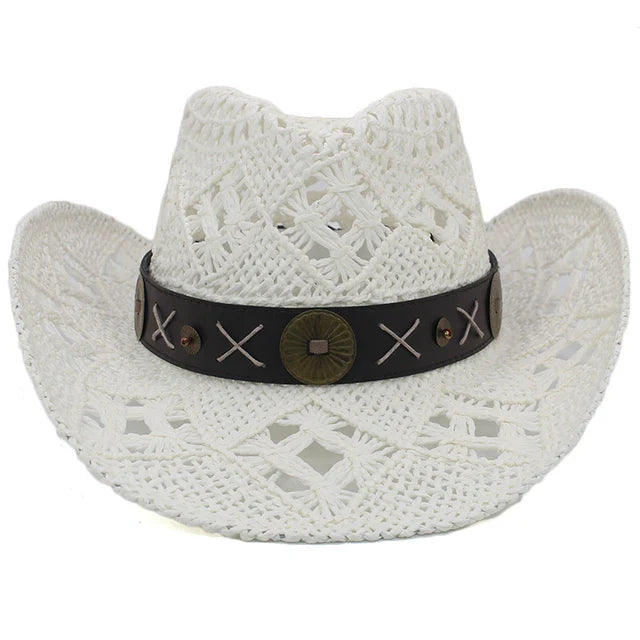 Classic Straw Cowboy Hat - Image 6